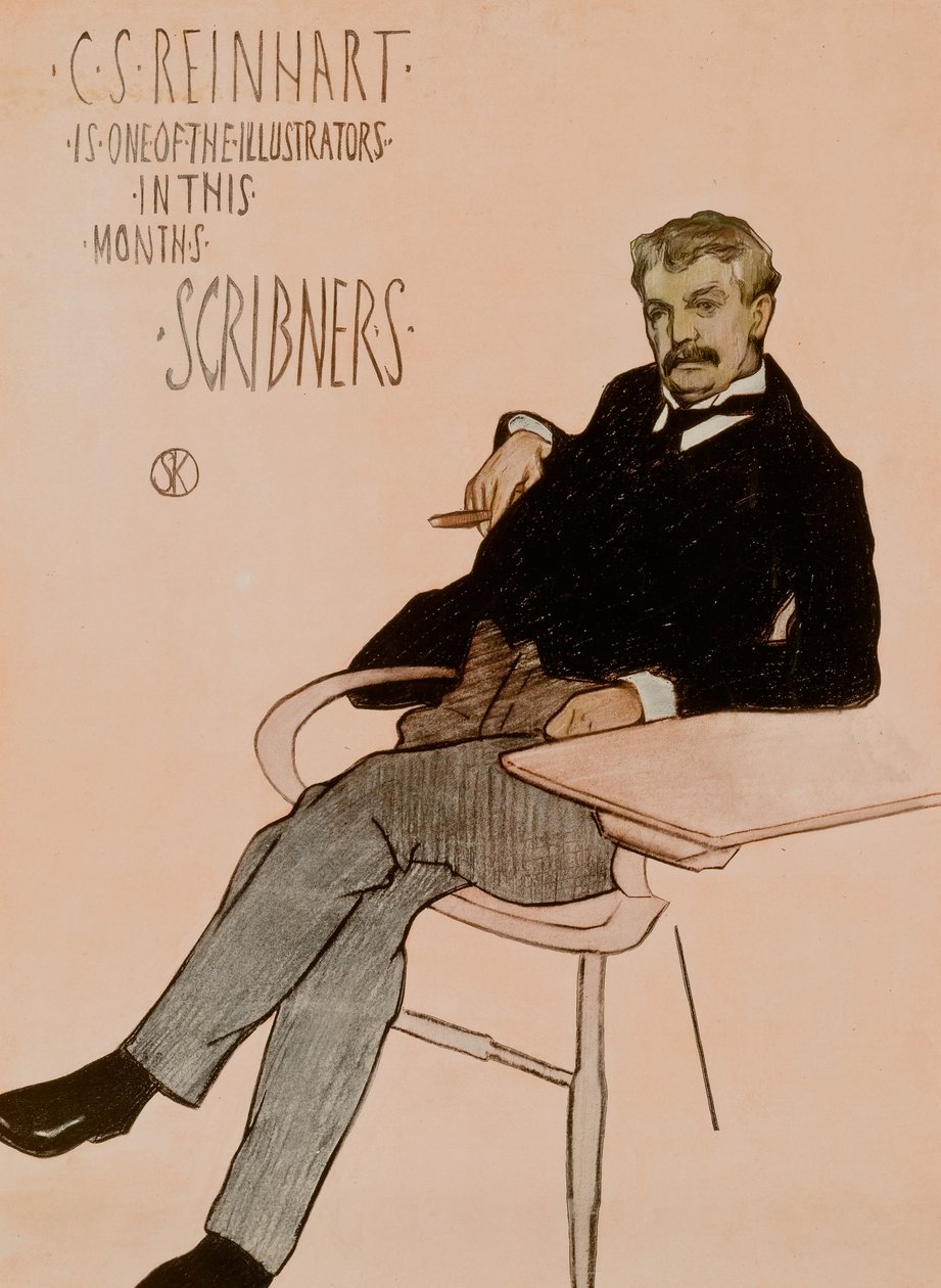 C.S. Reinhart/Is. Um. dos. Ilustradores./deste./Mês./da.Scribner de William Sergeant Kendall