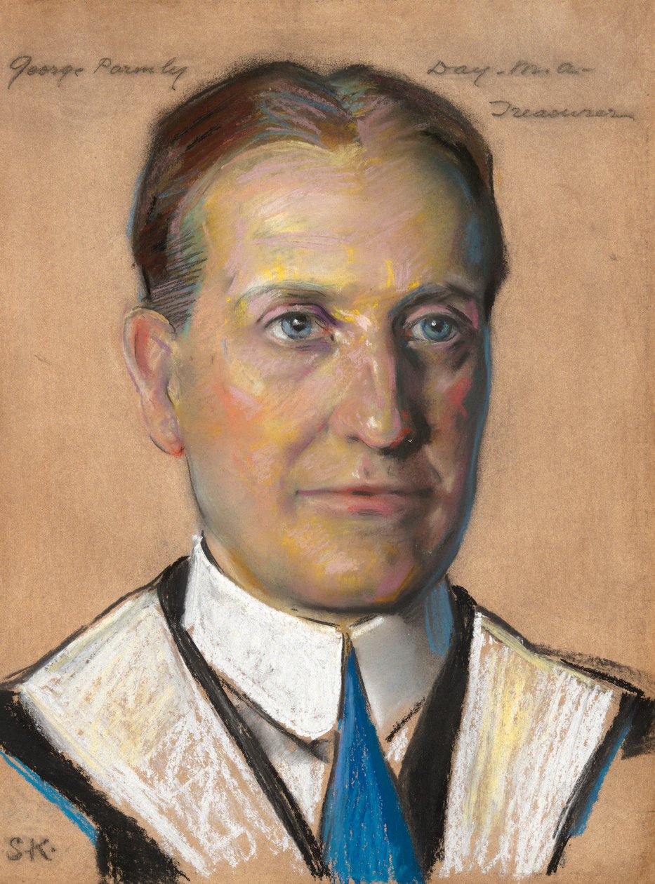 George Parmley Day, BA 1897, Tesoureiro da Universidade de Yale. 1910- de William Sergeant Kendall
