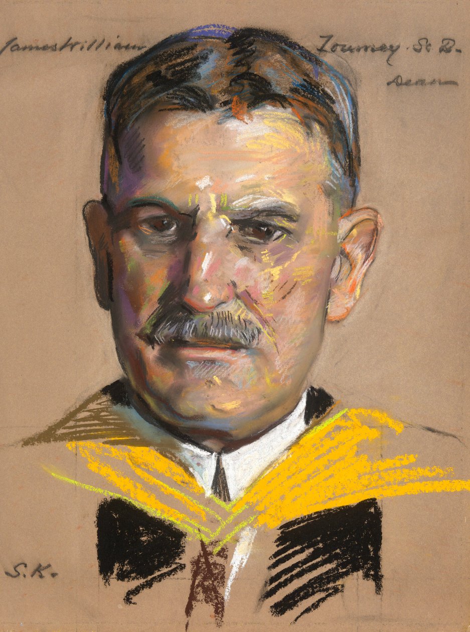 James W. Toumey - Reitor da School of Forestry 1919-1922 de William Sergeant Kendall