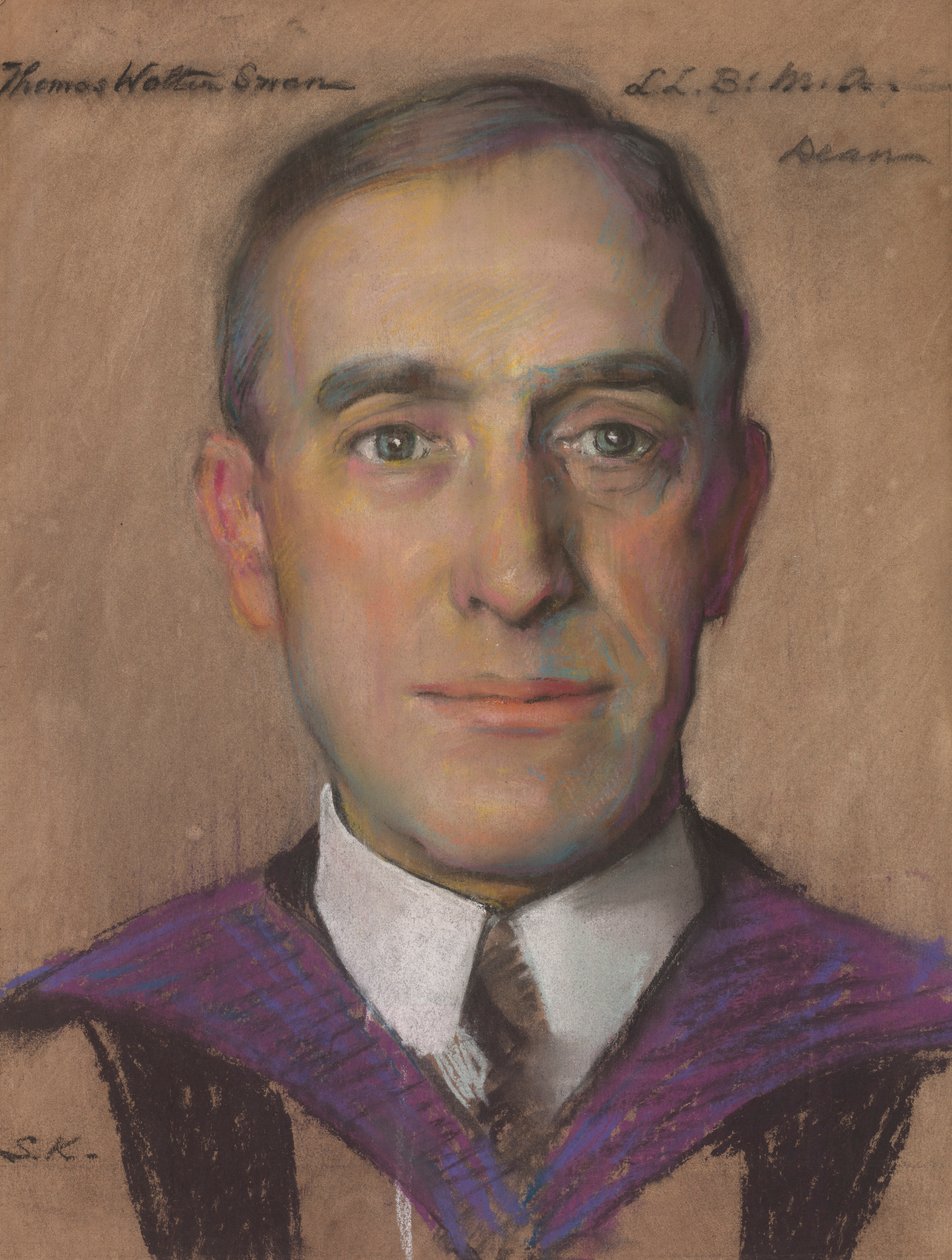 Thomas W. Swan B.A., Sterling Prof. de Direito 1922- de William Sergeant Kendall