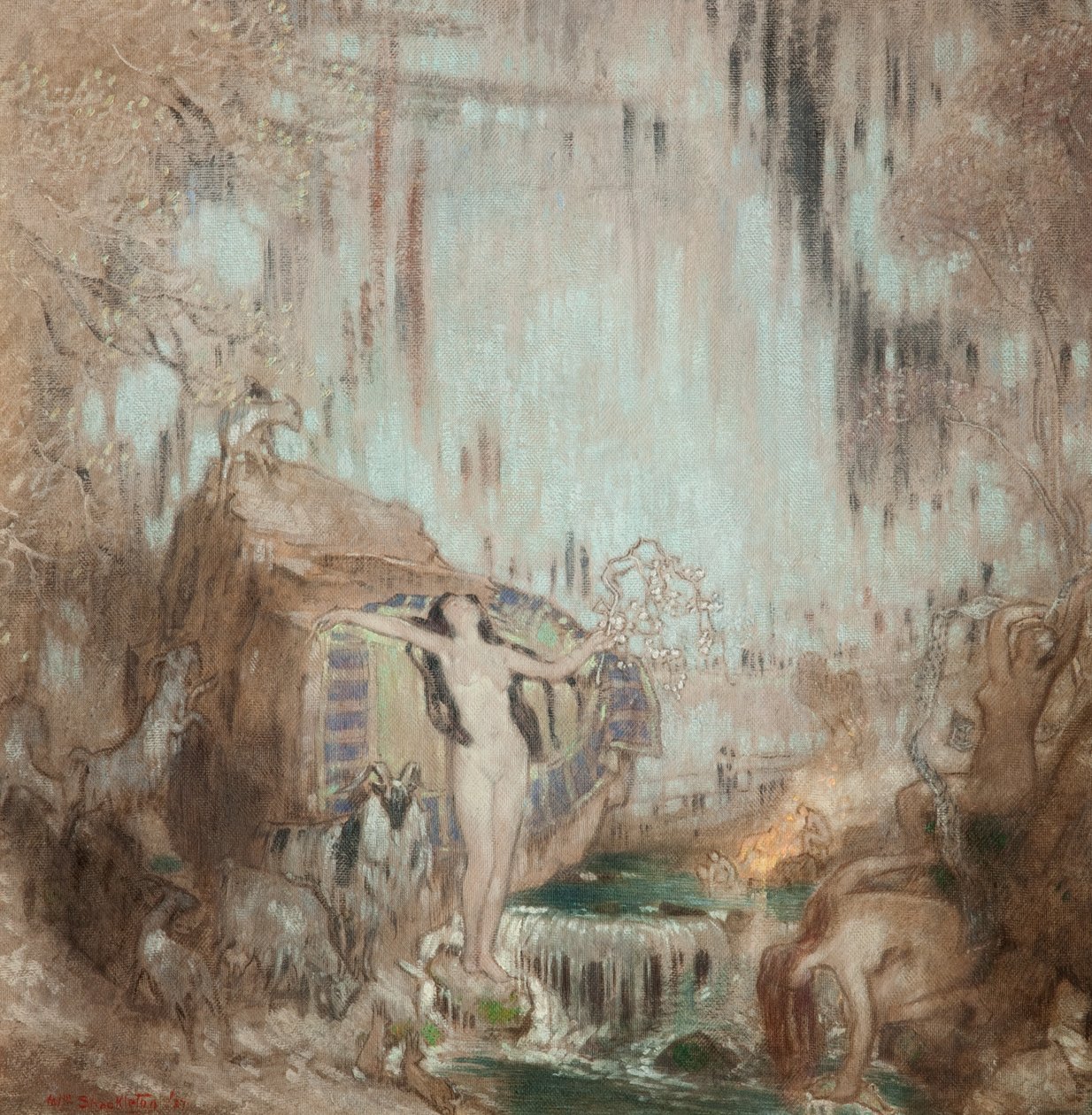 A ninfa de Malham Cove de William Shackleton