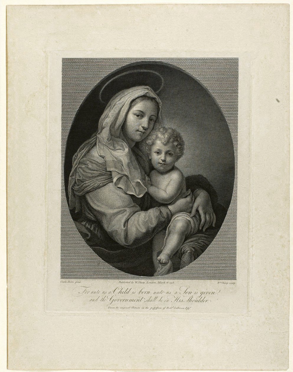 Madonna e criança de William Sharp