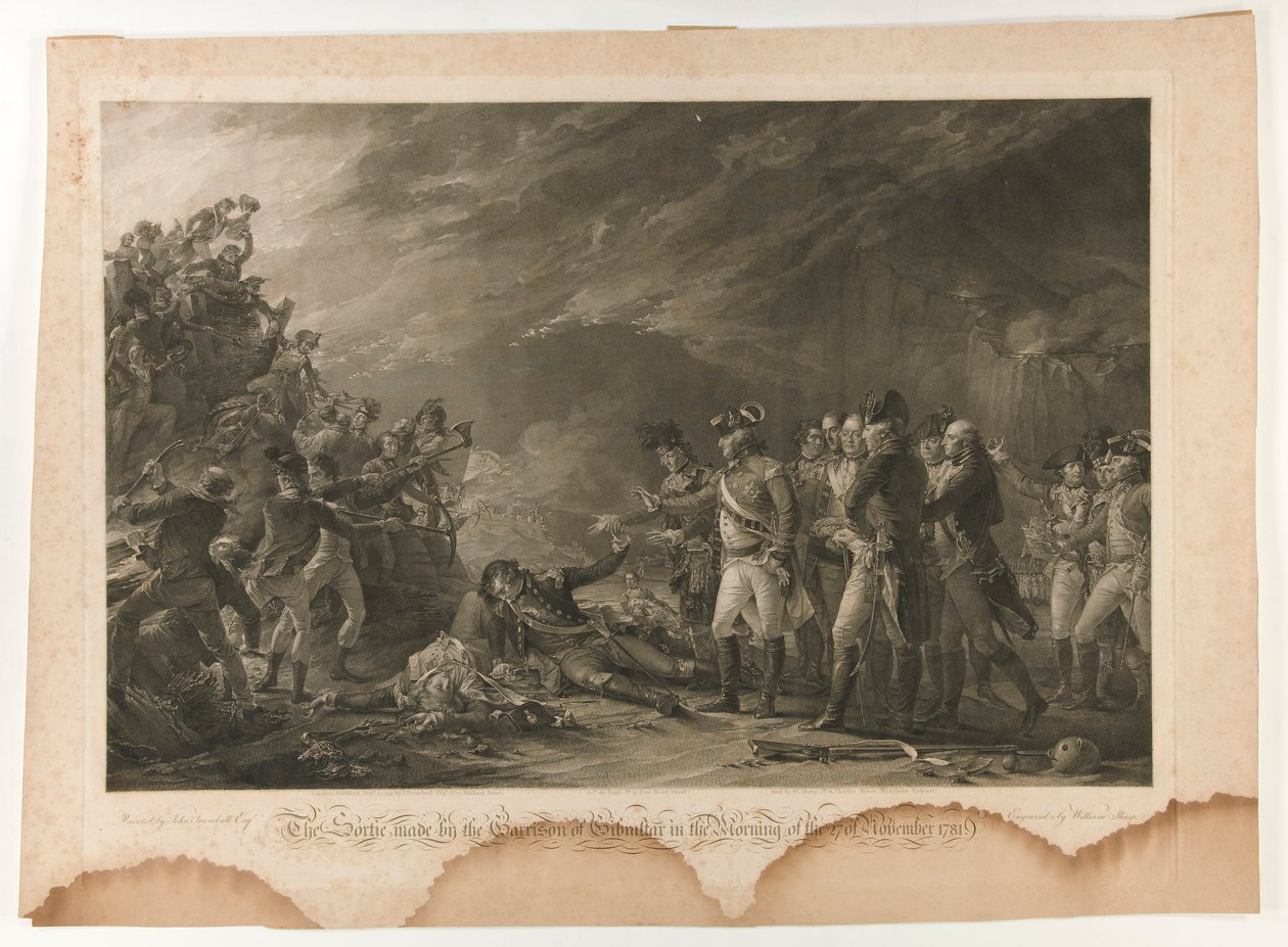 A Incursão Feita Pela Guarnição de Gibraltar na Manhã de 27 de Novembro de 1781 de William Sharp
