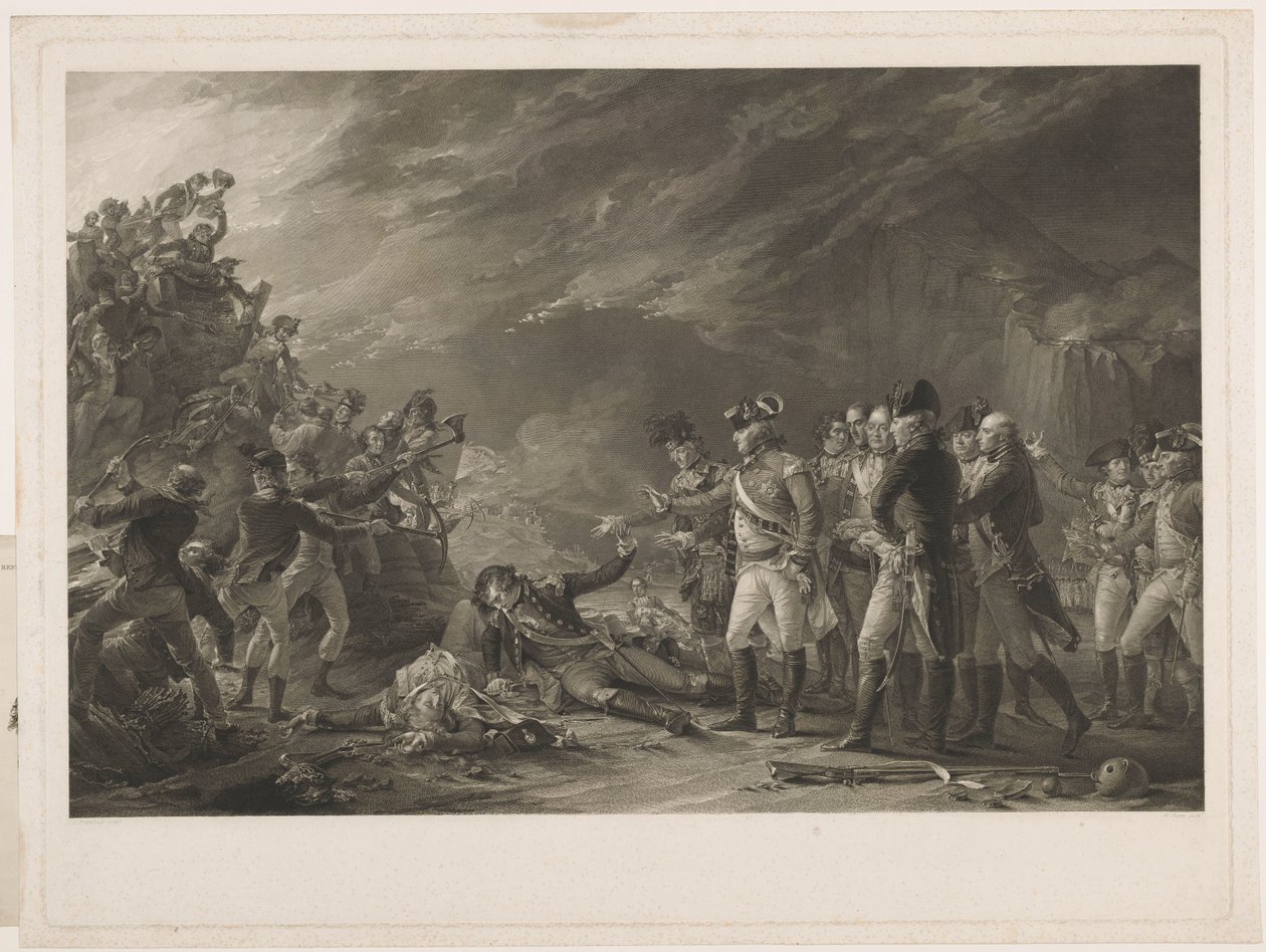 A Incursão, feita pela Guarnição de Gibraltar na Manhã de 27 de Novembro de 1781. de William Sharp