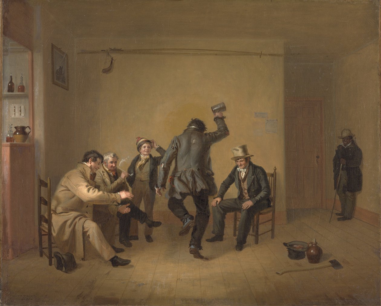 Cena de bar, 1835 de William Sidney Mount
