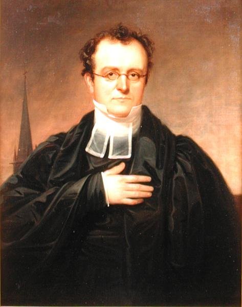 Bispo Benjamin Tredwell Onderdonk (1791-1861), c.1830-33 (óleo sobre tela) de William Sidney Mount