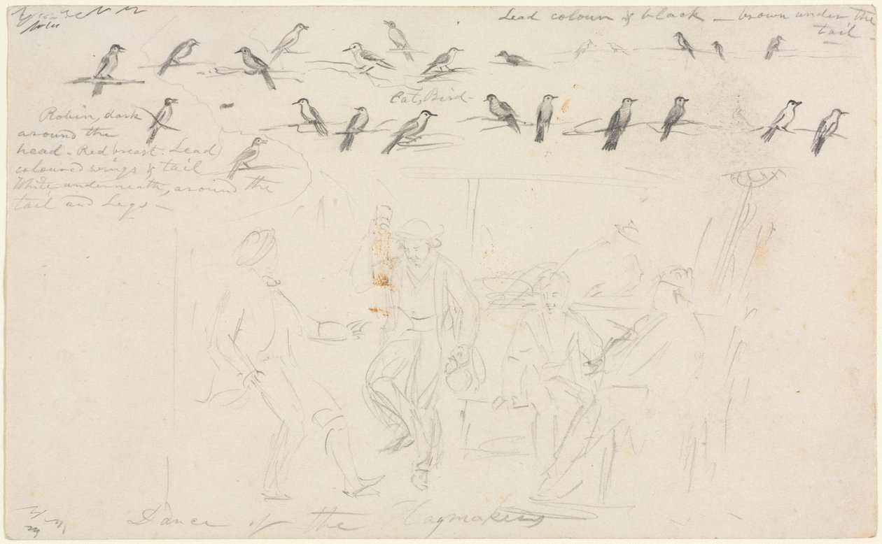 Dança dos Haymakers, c. 1845 de William Sidney Mount