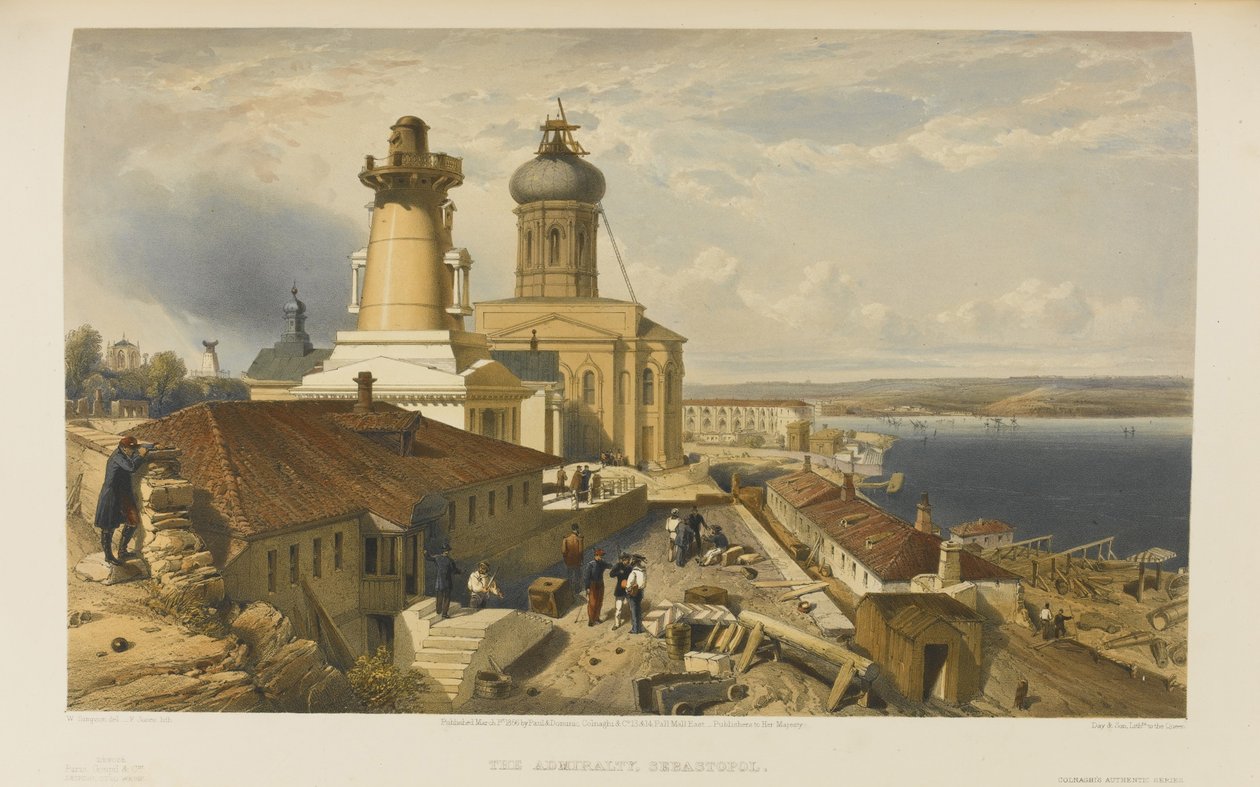 Almirantado, Sebastopol de William Crimea Simpson