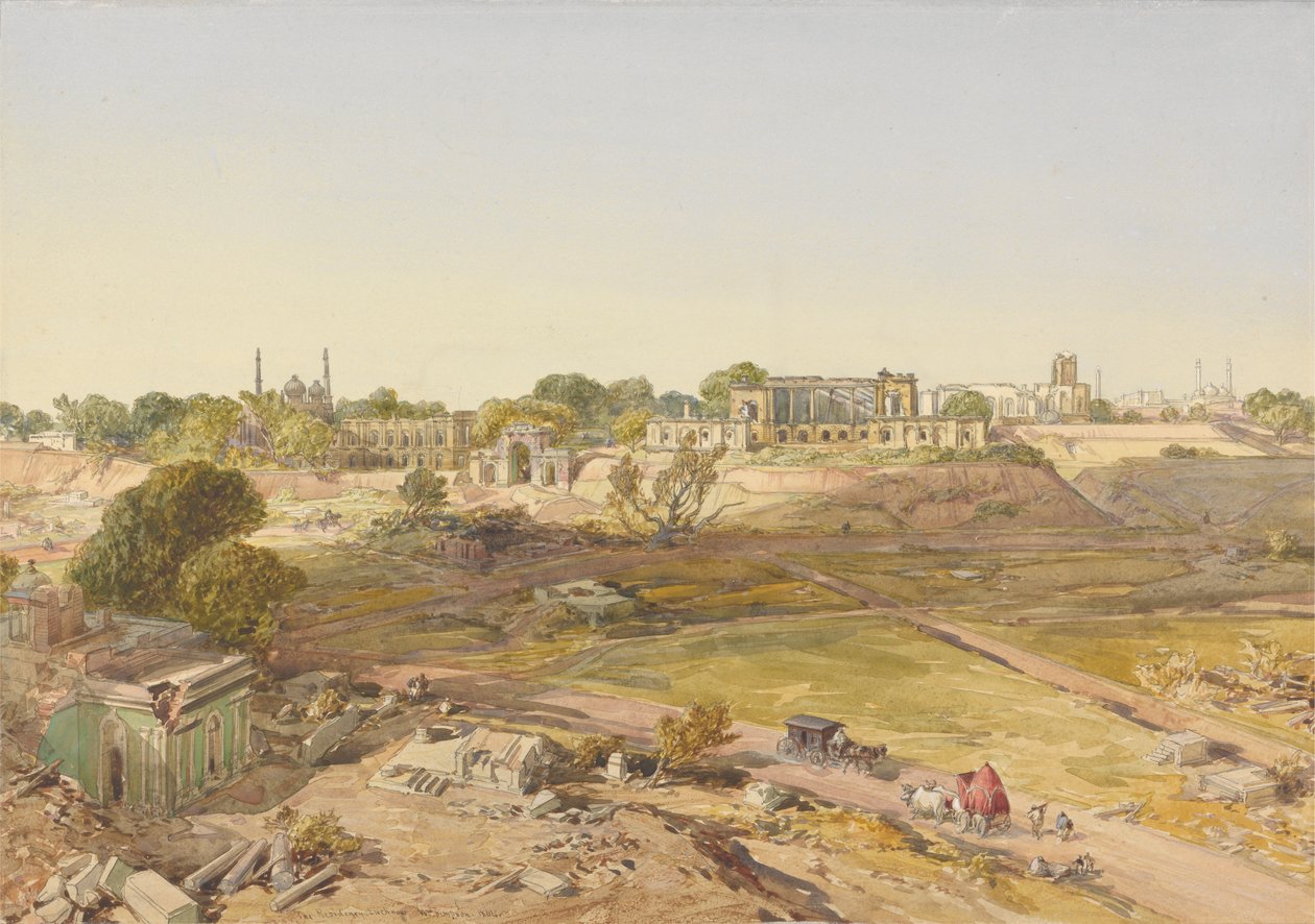 A Residência, Lucknow de William Simpson