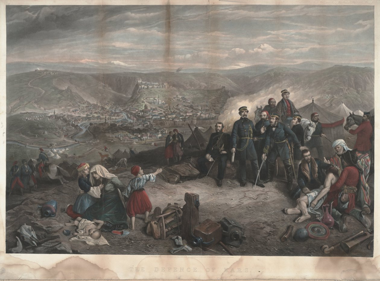 A defesa de Kars de William Crimea Simpson