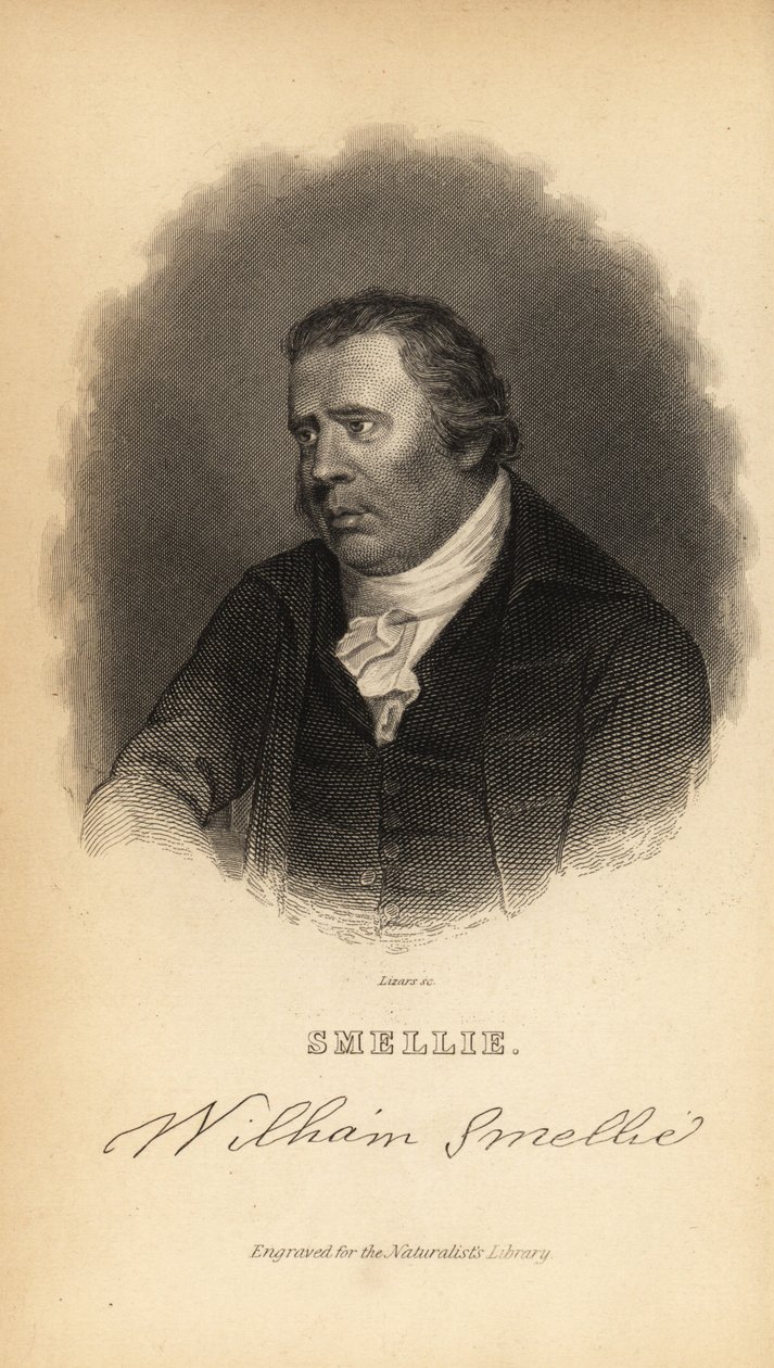 William Smellie, mestre de impressão, tradutor, historiador natural, antiquário e enciclopedista de William Smellie