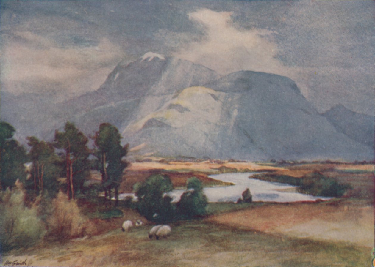 Montanhas Chuvosas, 1910 de William Smith