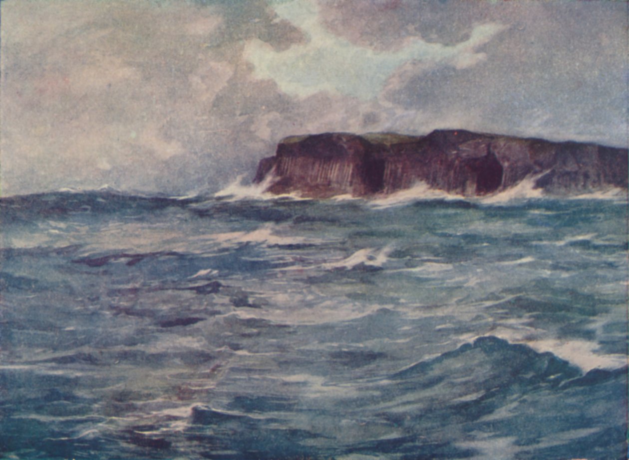 Staffa e suas cavernas, 1910 de William Smith