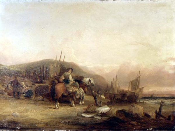 Inspeção da Captura (óleo sobre tela) de William Snr. Shayer