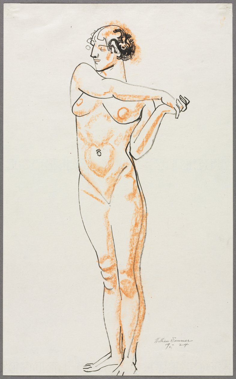 Nu feminino de William Sommer