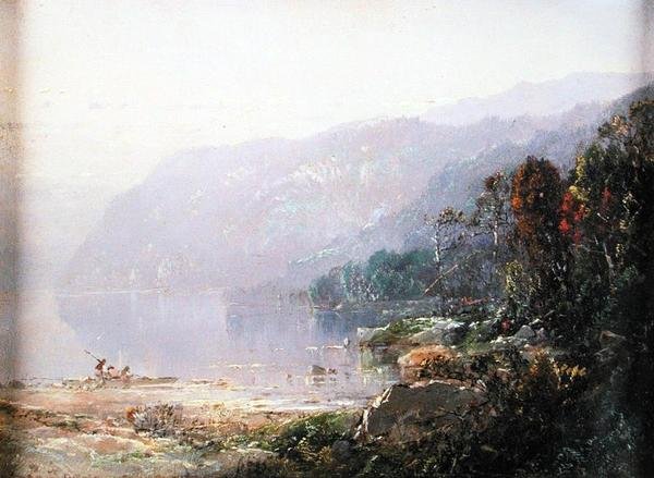 Paisagem (óleo sobre tela) de William Sonntag