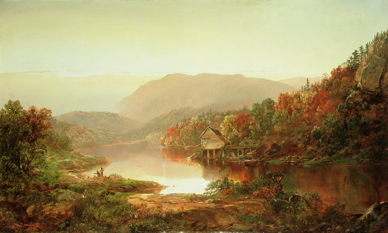 Cena perto de Grafton, West Virginia, 1864 de William Sonntag