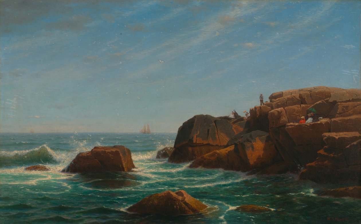 Castle Rock, Nahant de William Stanley Haseltine