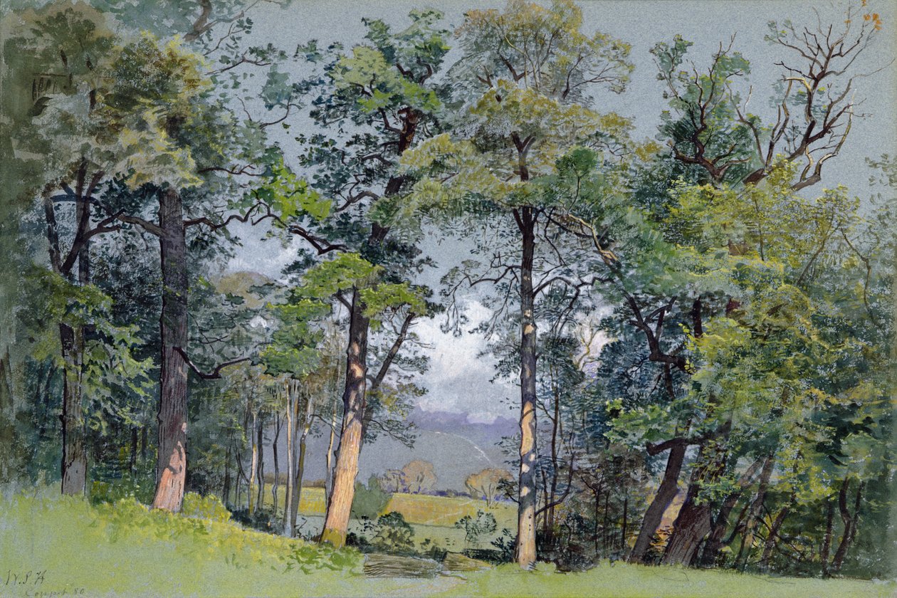 Coppet, Lago de Genebra de William Stanley Haseltine