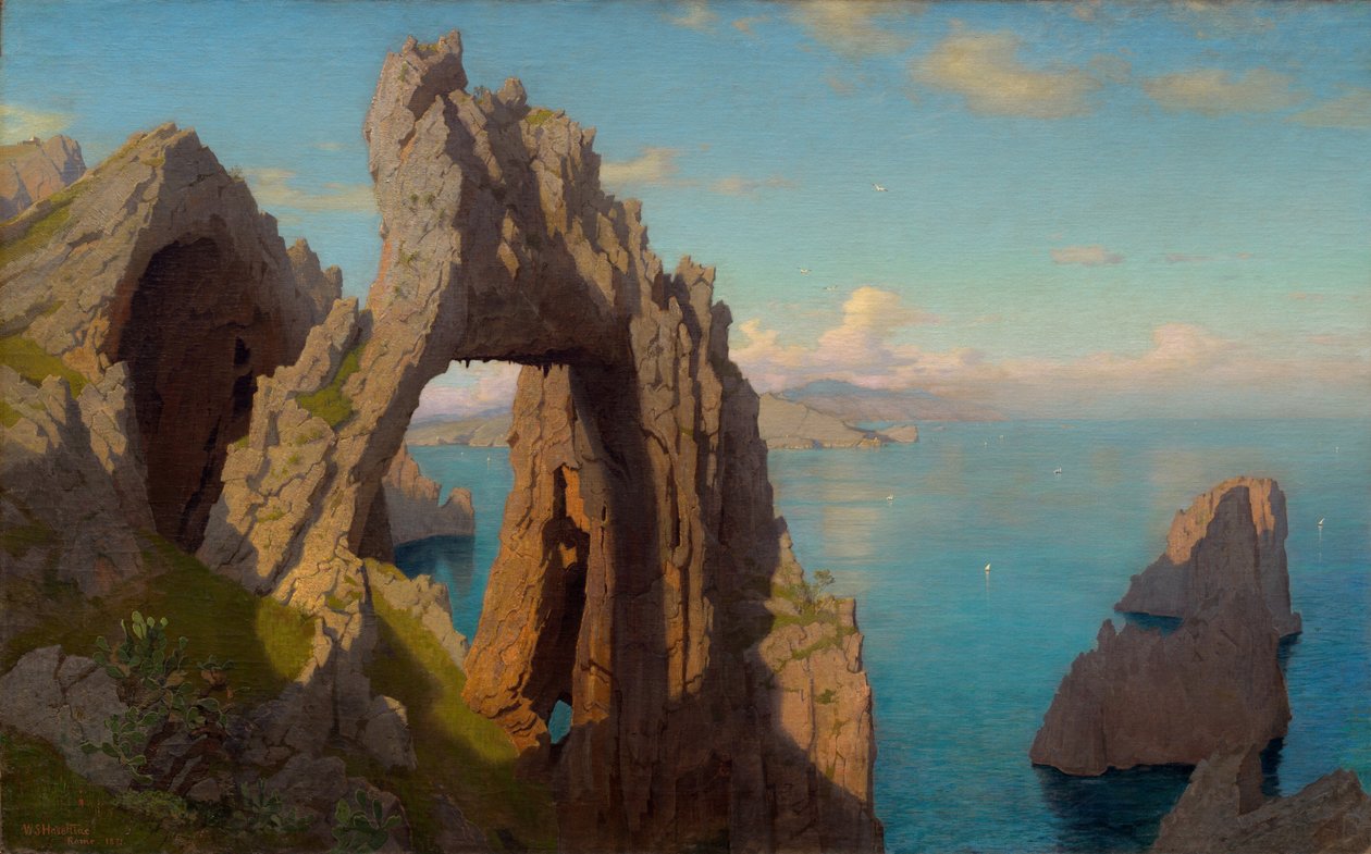 Arco Natural em Capri de William Stanley Haseltine