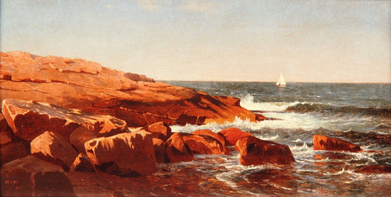 Costa Rochosa, 1862 de William Stanley Haseltine