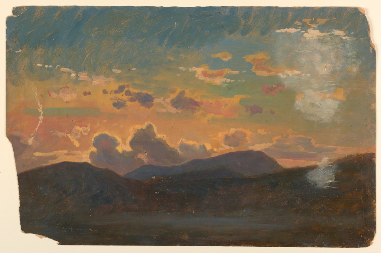 Estudo de nuvens de William Stanley Haseltine