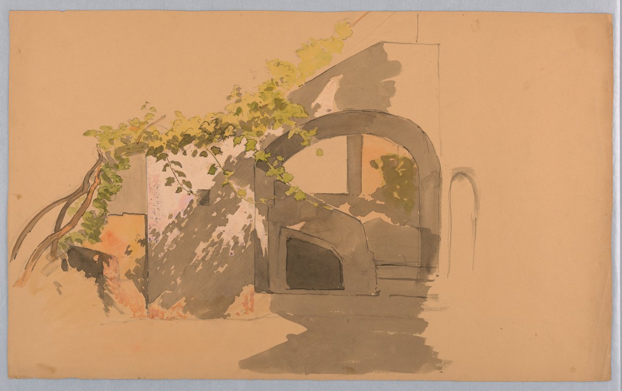 Estudo da porta de William Stanley Haseltine