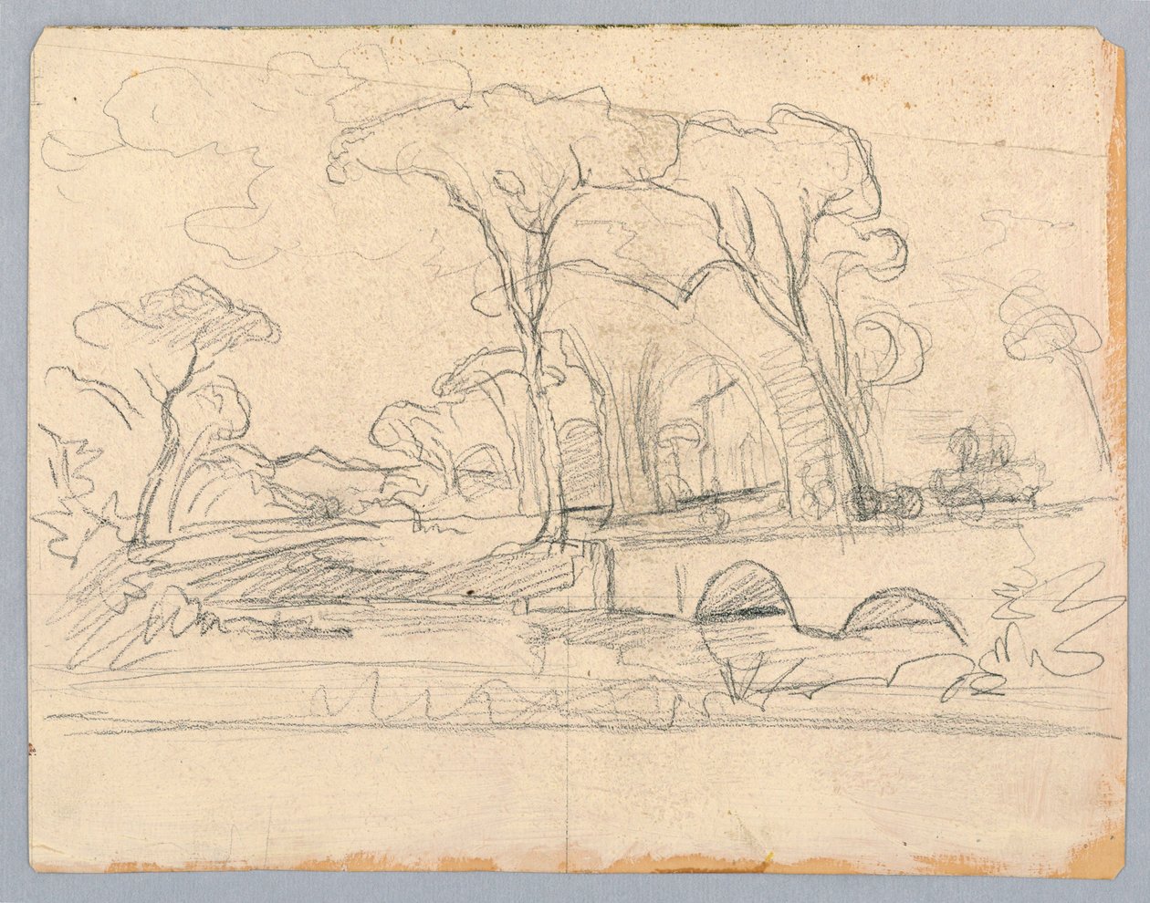 Estudo da paisagem de William Stanley Haseltine