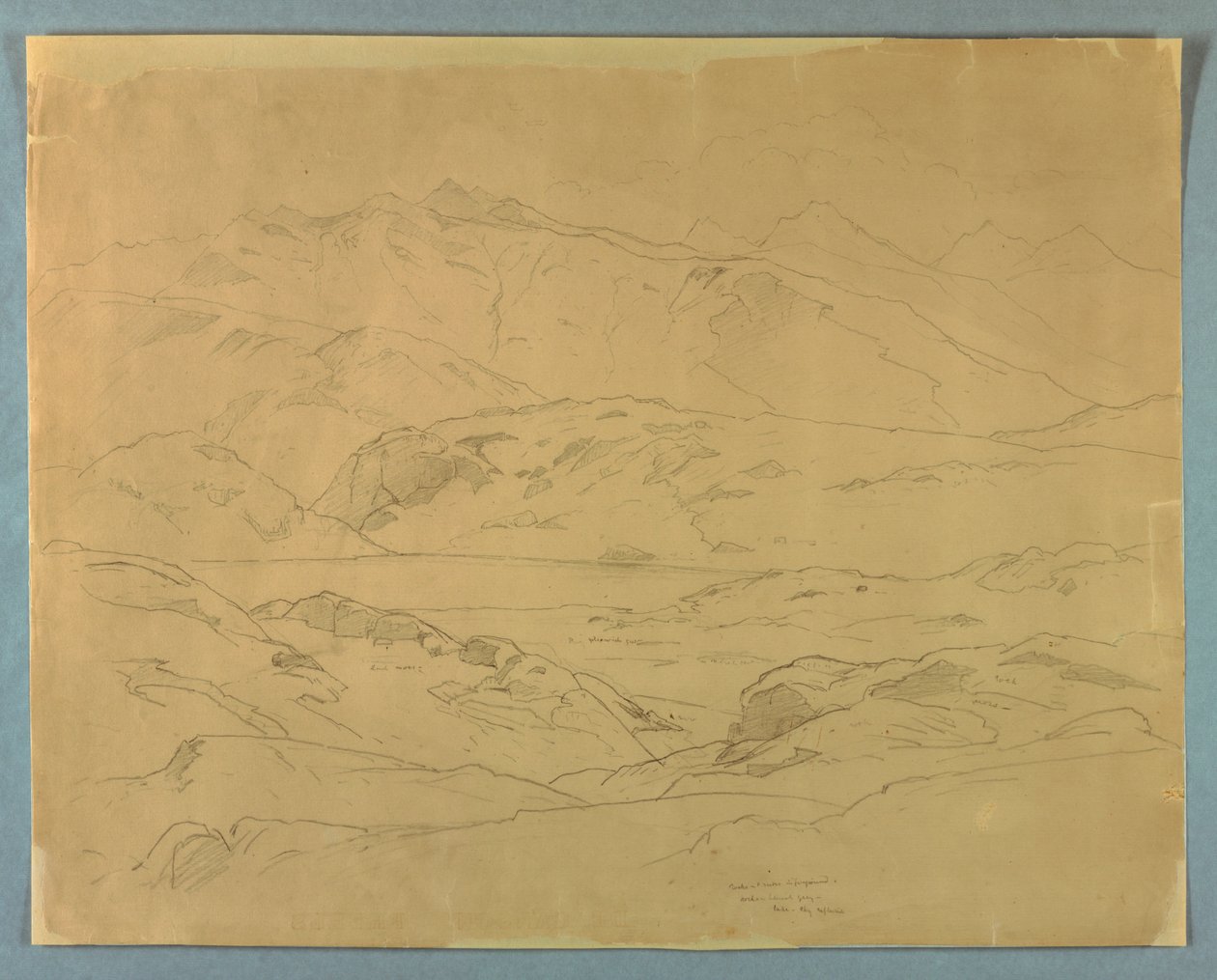 Estudo da paisagem de William Stanley Haseltine