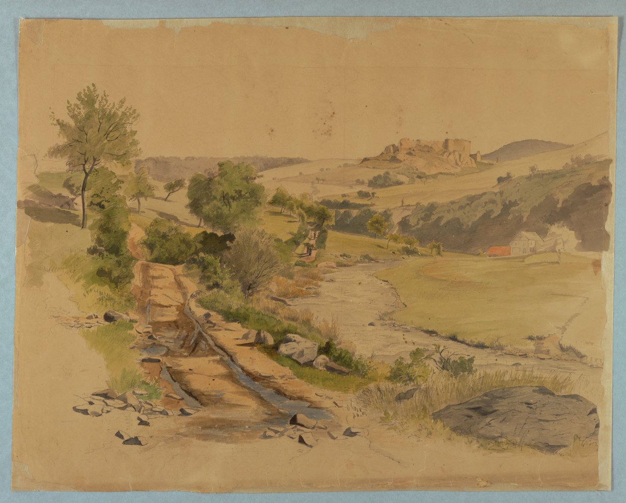 Estudo da paisagem de William Stanley Haseltine