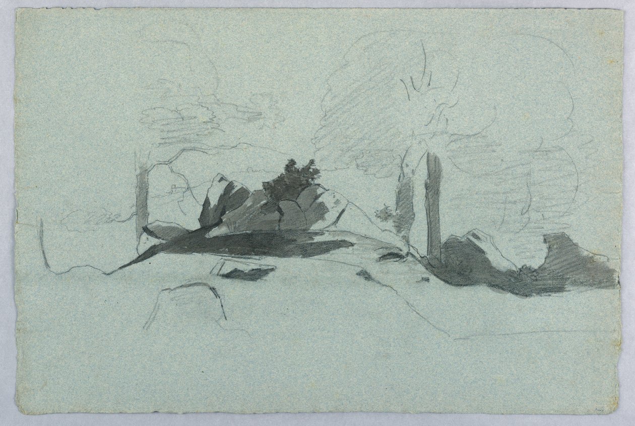 Estudo da paisagem de William Stanley Haseltine