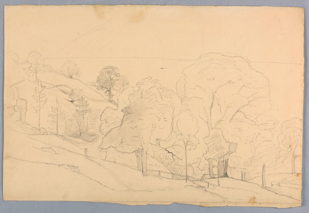 Estudo da paisagem de William Stanley Haseltine