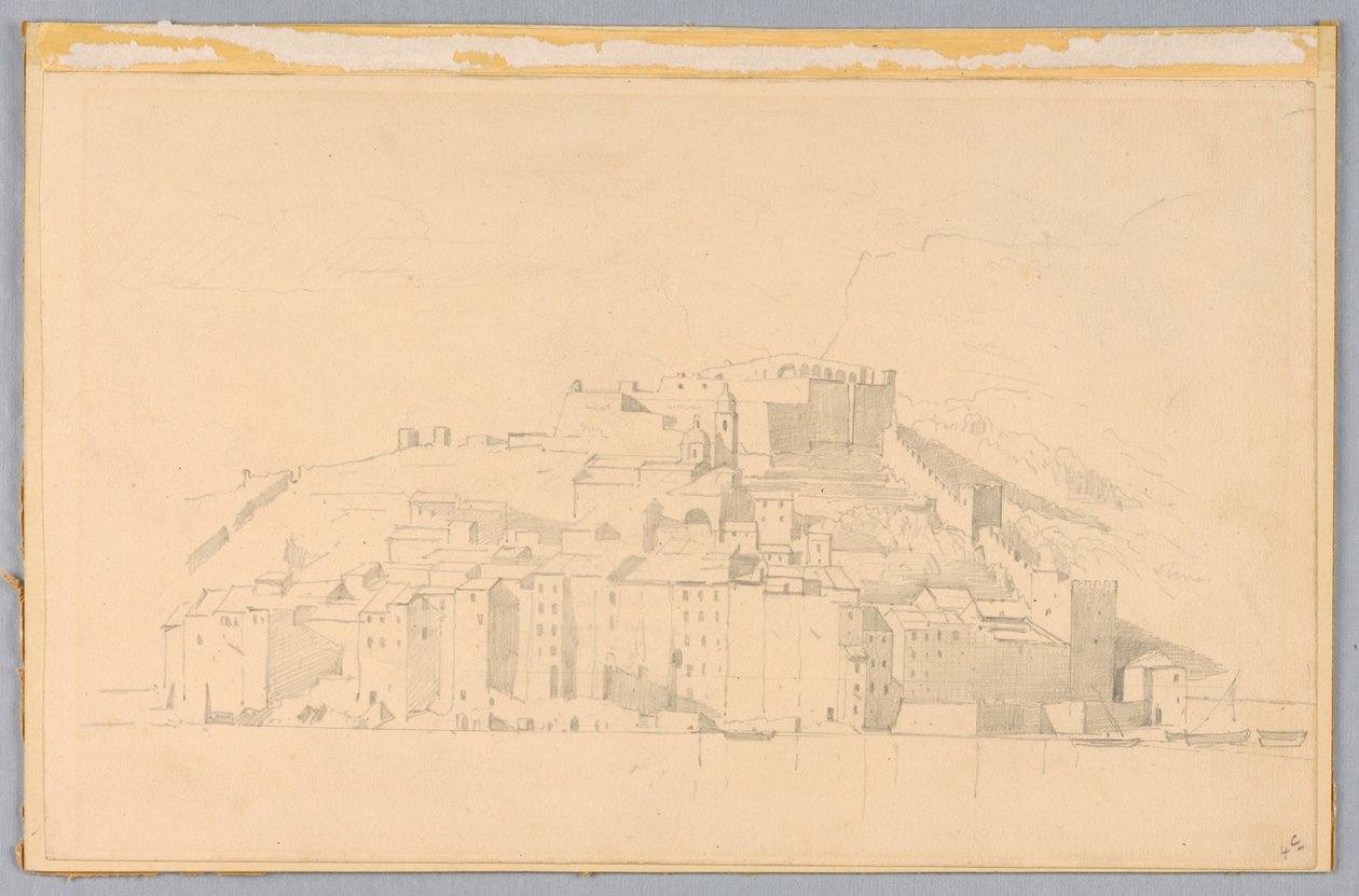 Estudo da paisagem, Spezia, Itália de William Stanley Haseltine