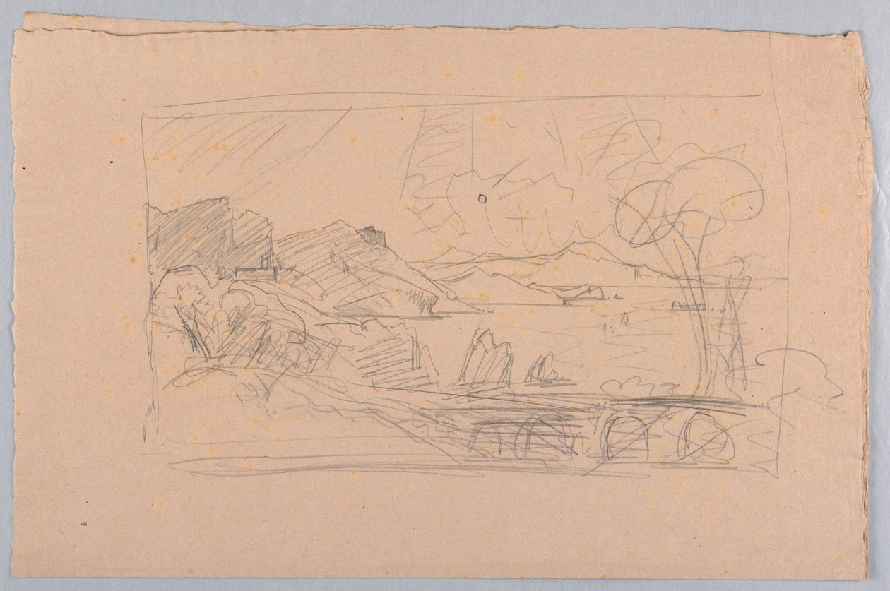 Estudo da paisagem marinha de William Stanley Haseltine