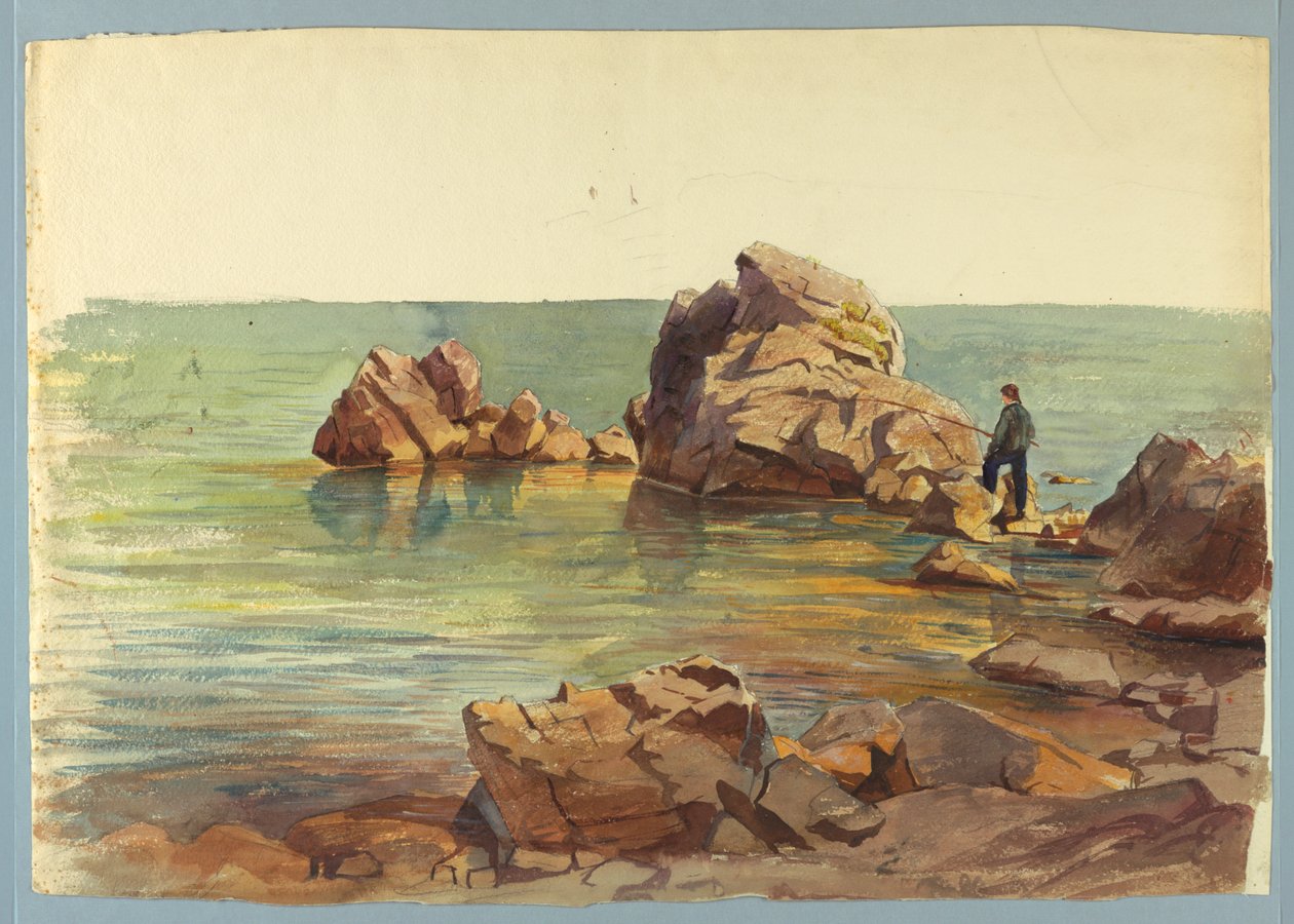 Estudo da paisagem marinha de William Stanley Haseltine