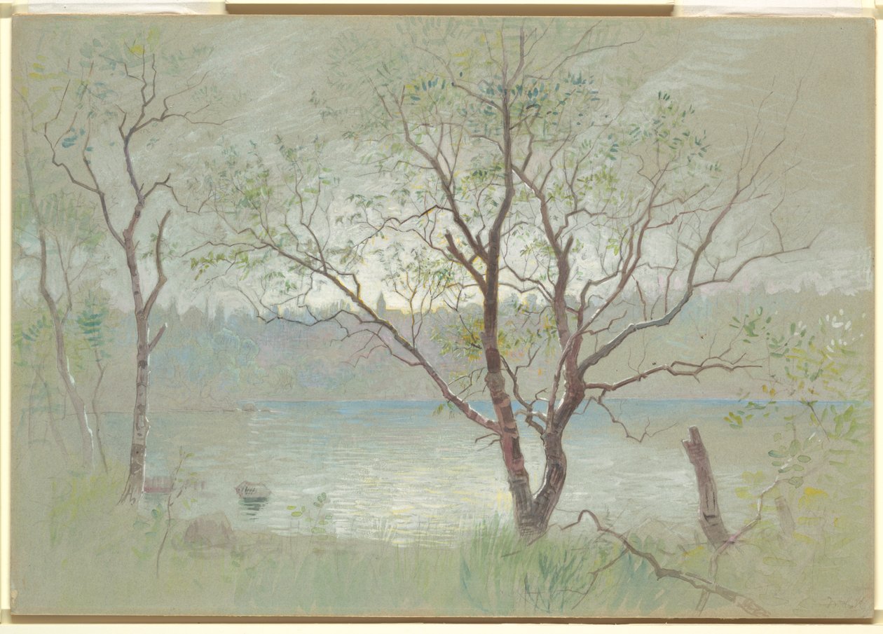 No exterior, Traunstein, Baviera de William Stanley Haseltine