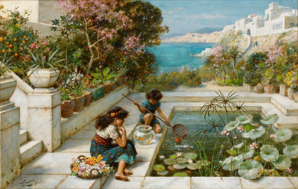 Horas Douradas em Tempos Antigos, 1889 de William Stephen Coleman
