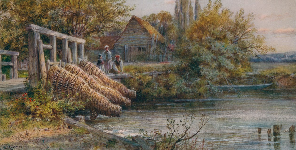O açude, c1875 de William Stephen Coleman