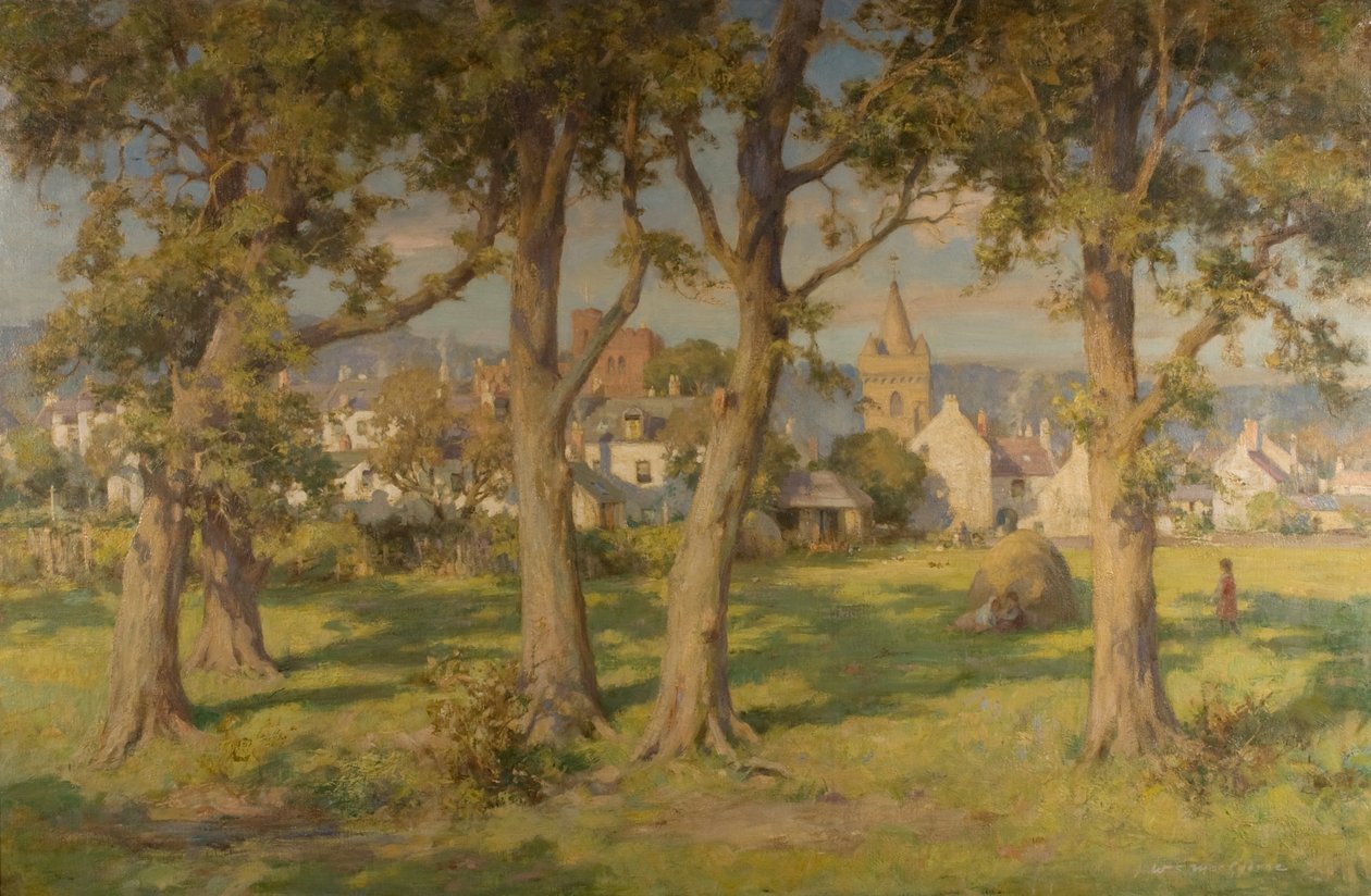 Kirkcudbright (óleo sobre tela) de William Stewart MacGeorge