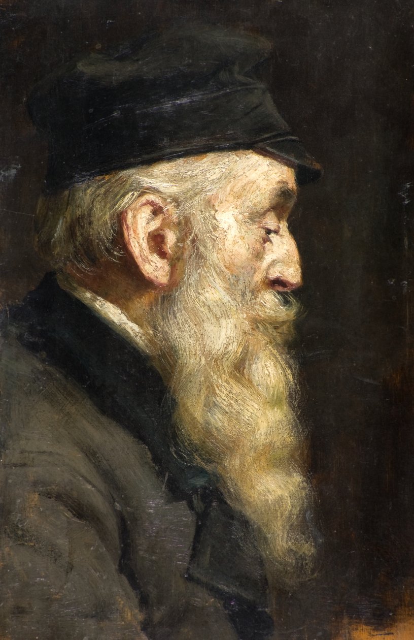 Retrato de um velho (óleo sobre tela) de William Stewart MacGeorge