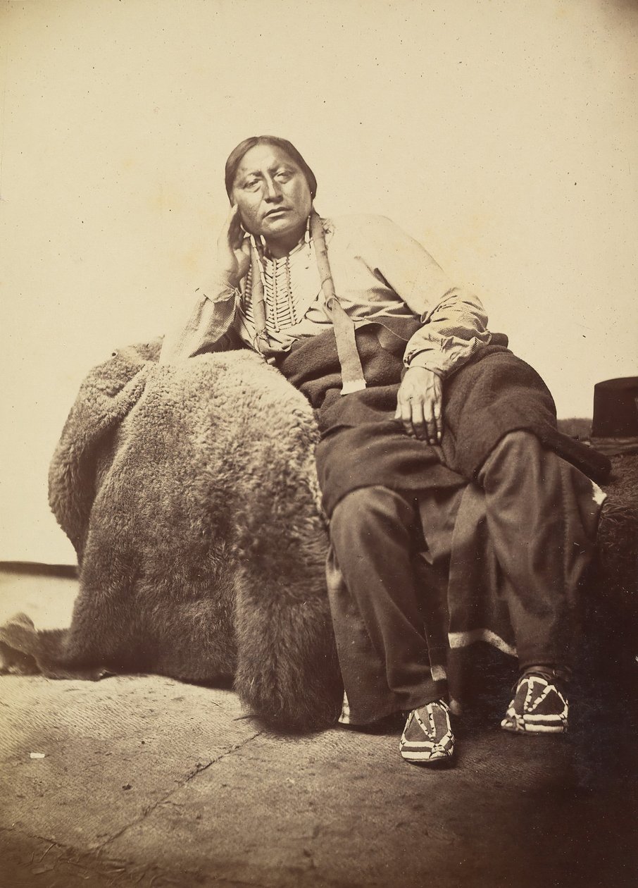 Ma-ni-mic, Chefe Cheyenne, 1869-74. de William Stinson Soule