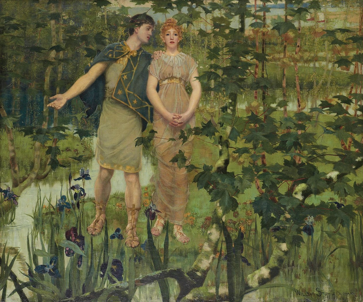 O Vale Feliz, de William Stott