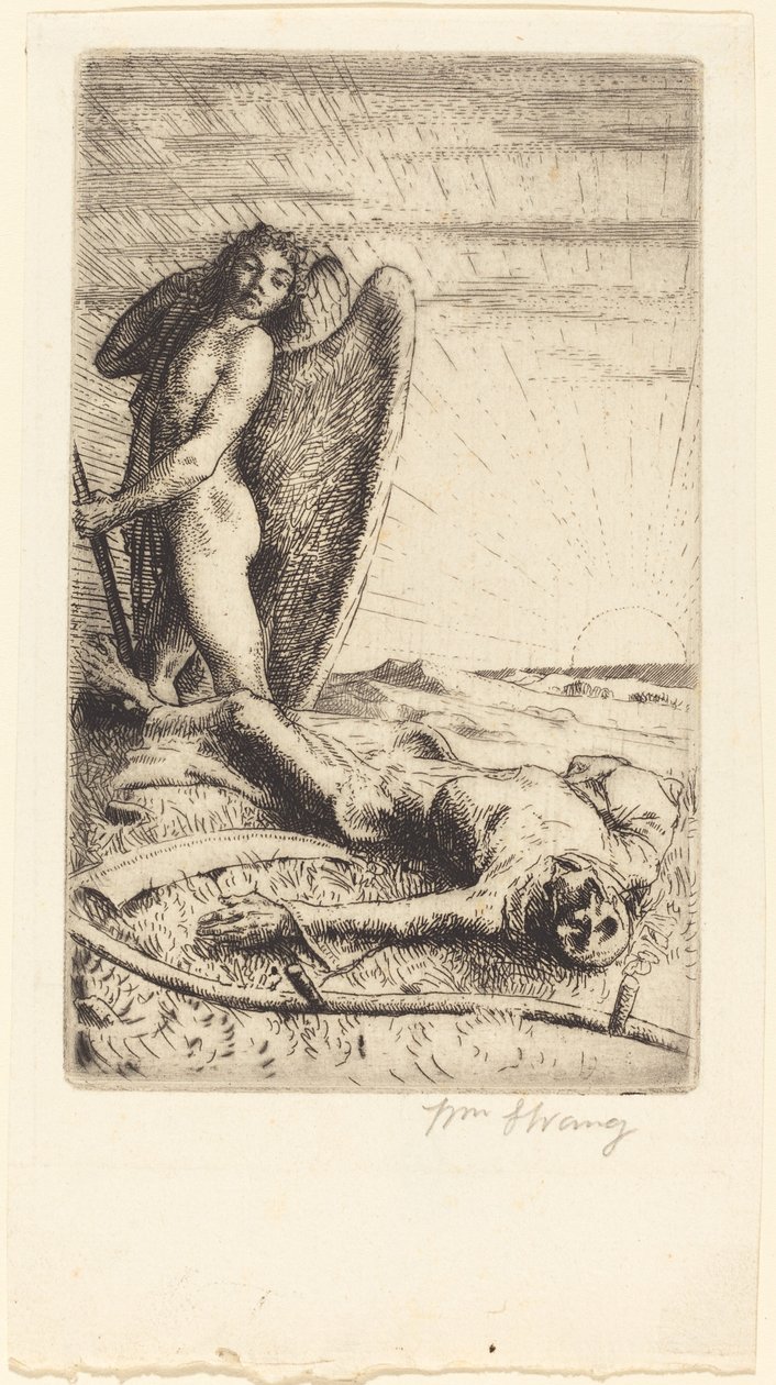Morte Derrotada de William Strang