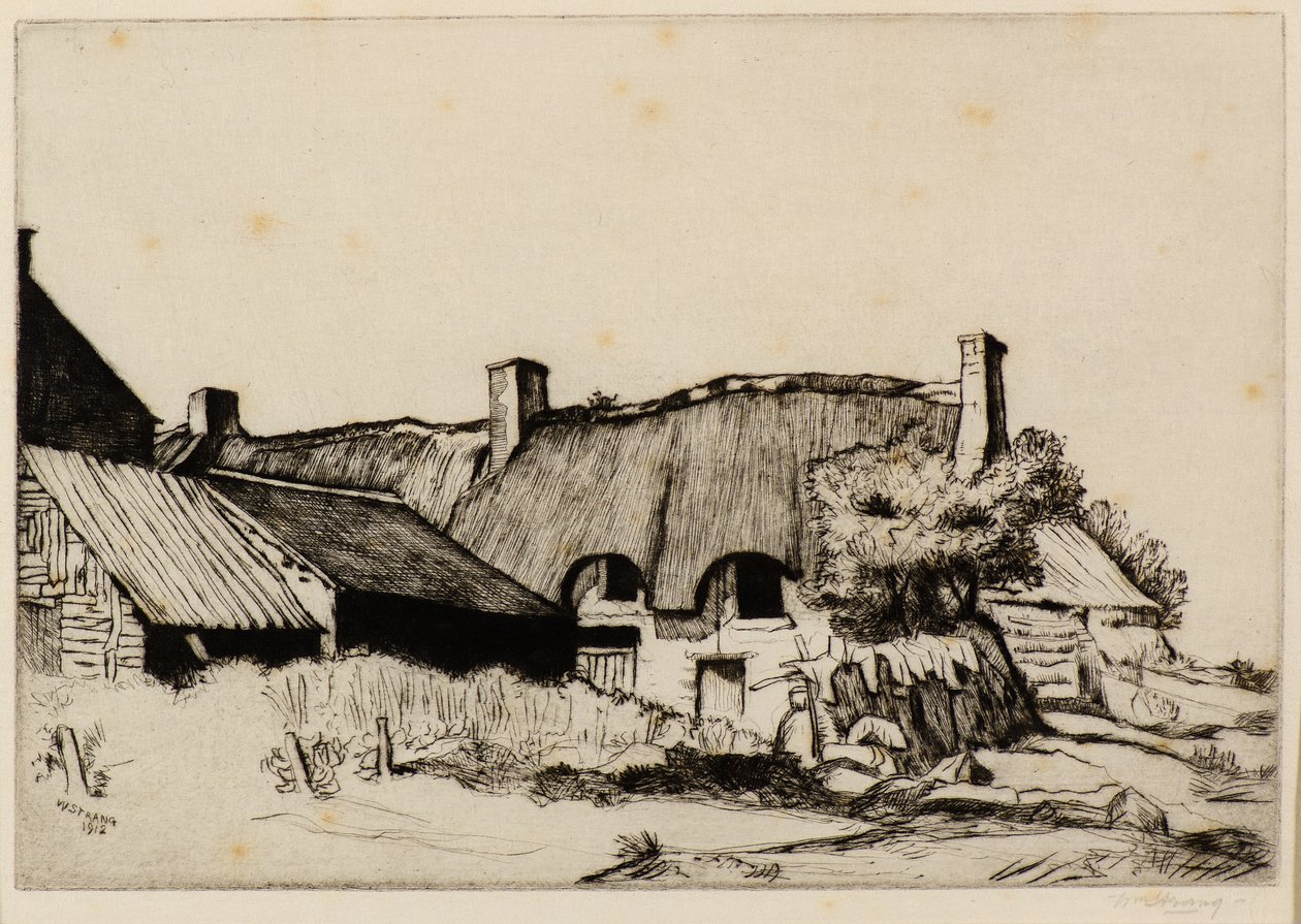 Fazenda na Bretanha de William Strang