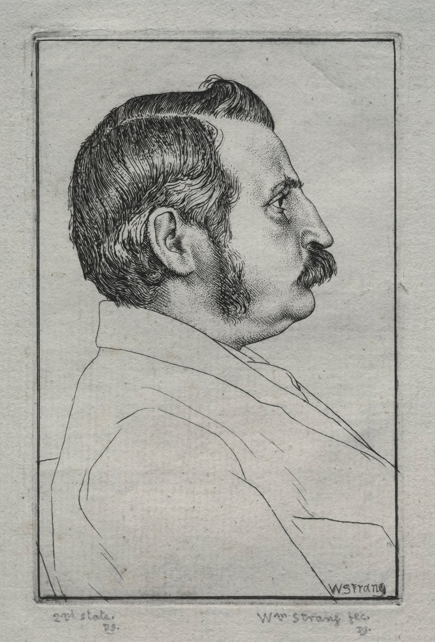 Henry Austin Dobson, n ° 2, 1894. de William Strang