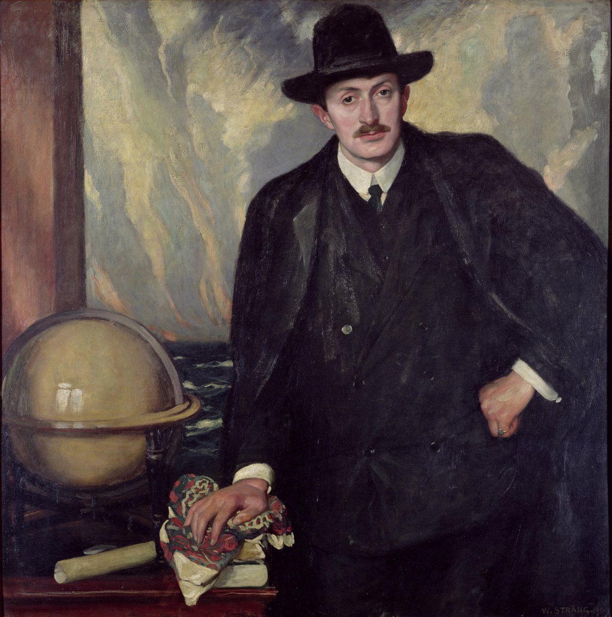 John Masefield (1878-1967), 1909 de William Strang