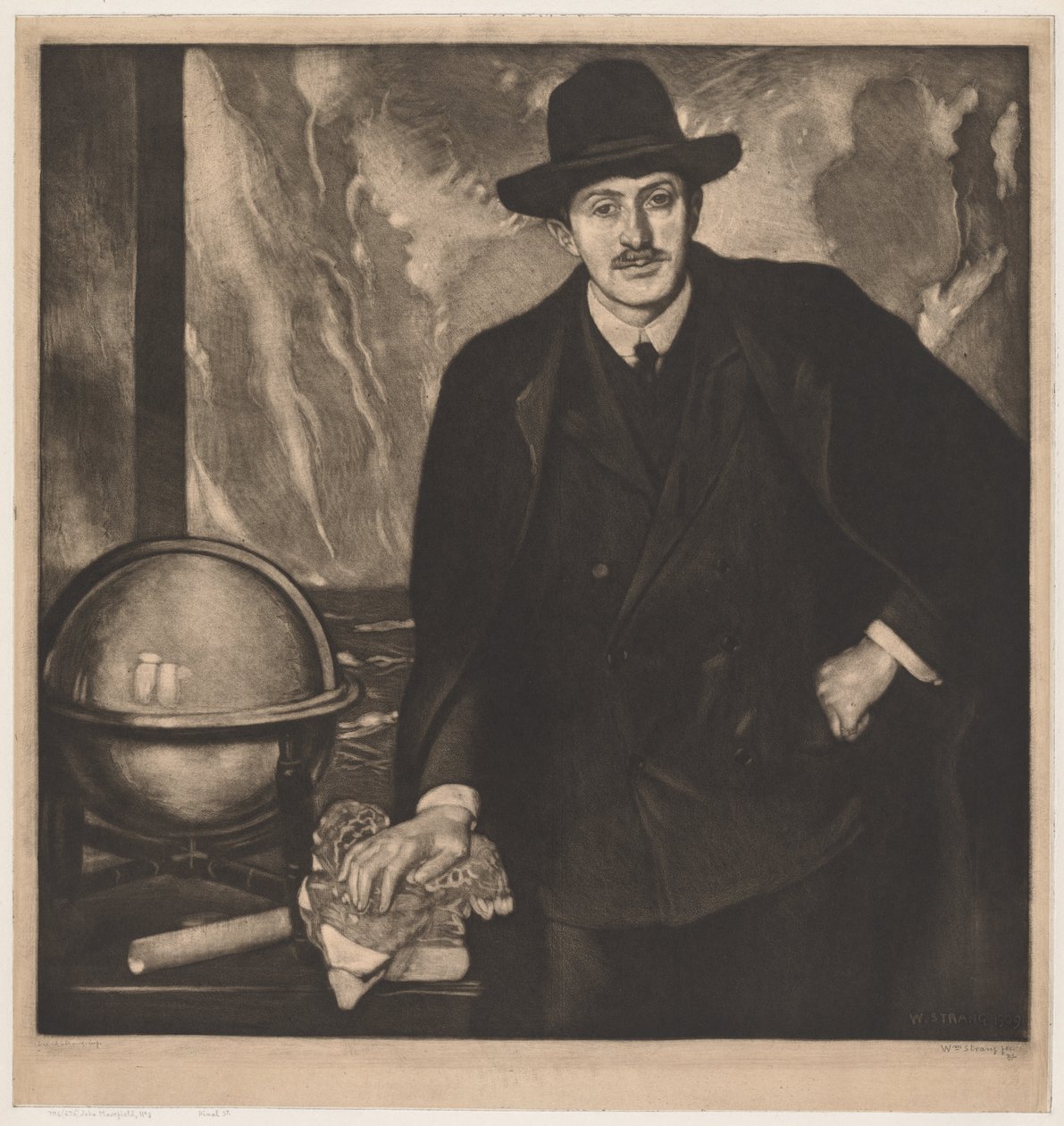 John Masefield. de William Strang