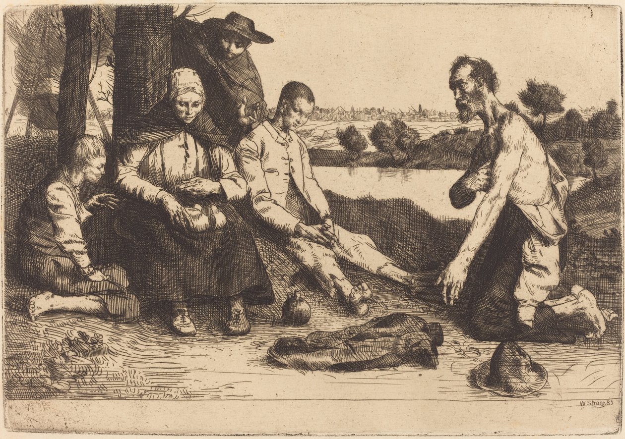 Hora de comer de William Strang