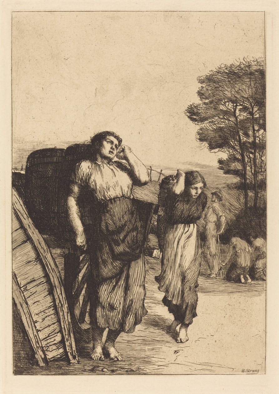 Levantamento de batatas de William Strang