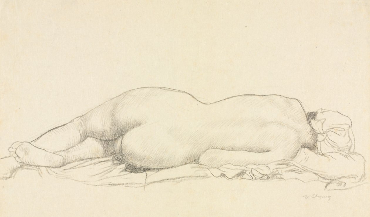 Nu Reclinado de William Strang